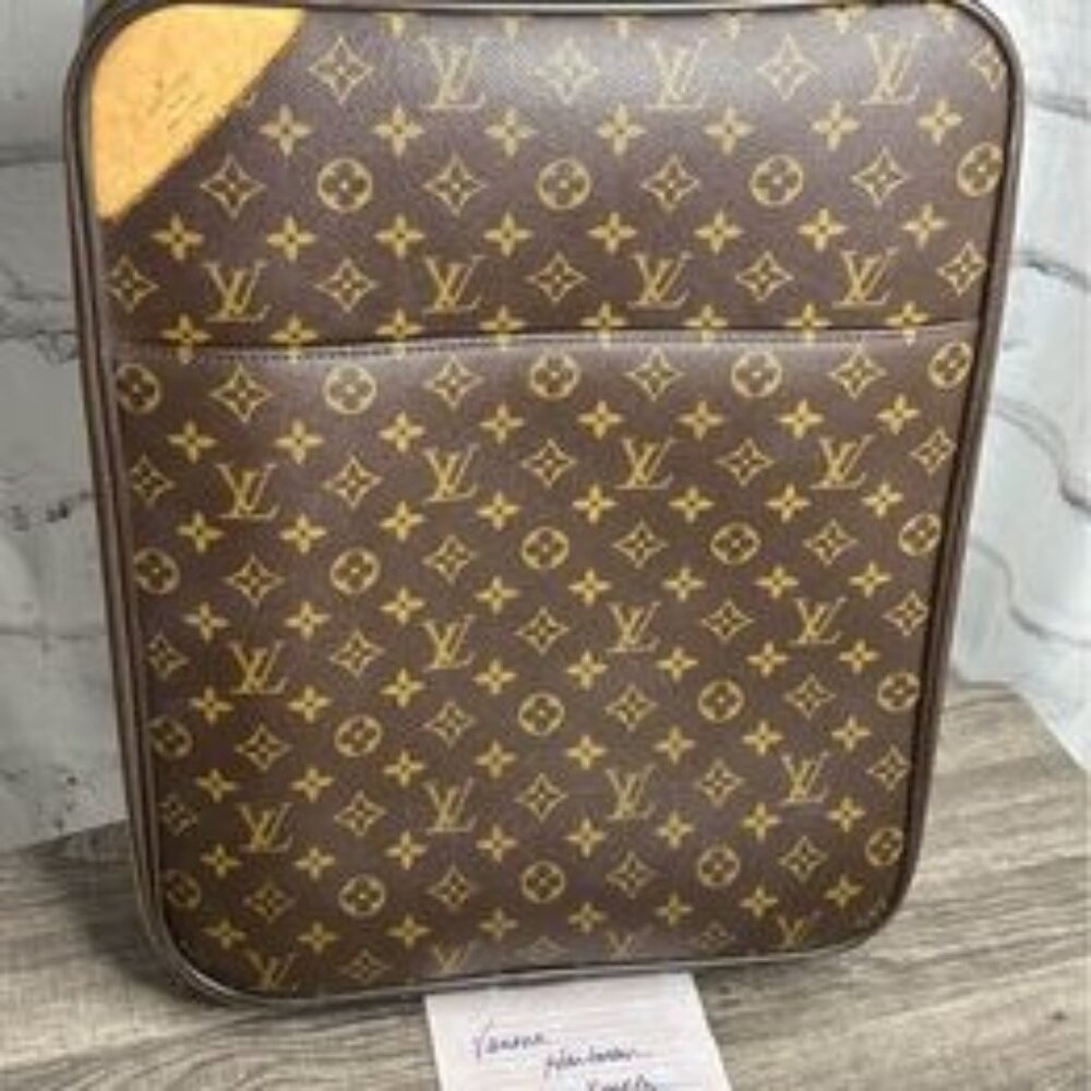 Louis Vuitton Brown Monogram Travel Bag